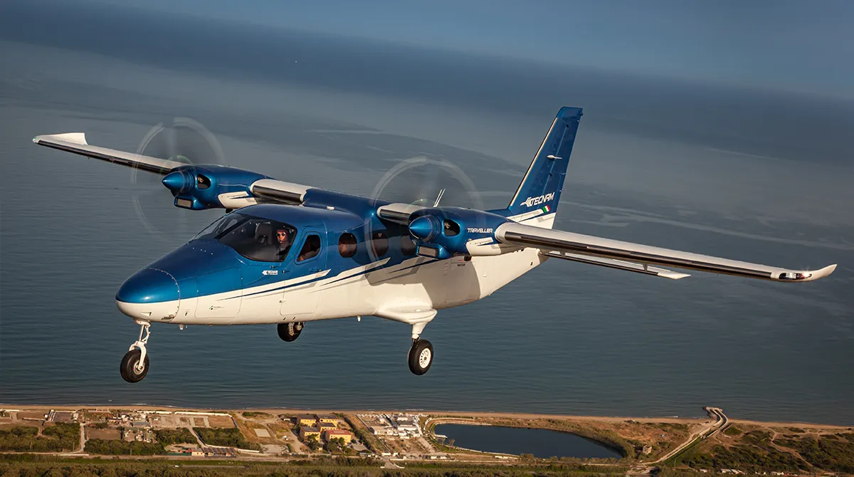 Tecnam P2012 Traveller commuter aircraft - view 2